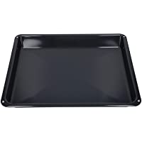 Bandeja de horno 465 x 385 mm esmaltada adecuada para AEG 140024698023 3879056202 para horno Estufa